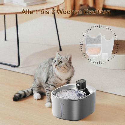 Ersatzfilter für 4L Katzenbrunnen (YPD-C004) – 14 Filter + 14 Schaumstoff