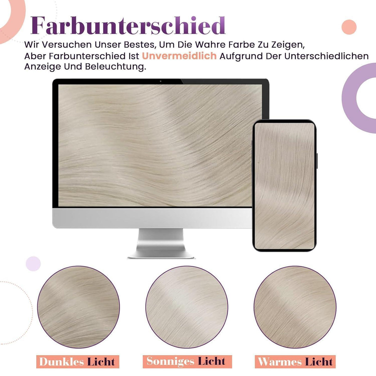 Echthaar Clip-in Extensions Blond 45cm - Voller Kopf