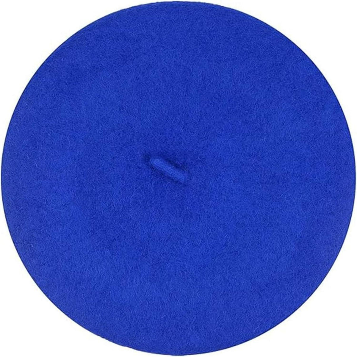 Baskenmütze Damen Wolle – Klassisch Blau, Einheitsgröße