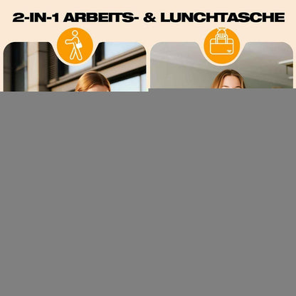 Kühltasche Lunch Bag Damen Herren – Groß, Auslaufsicher & Vielseitig