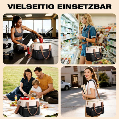 Kühltasche Lunch Bag Damen Herren – Groß, Auslaufsicher & Vielseitig