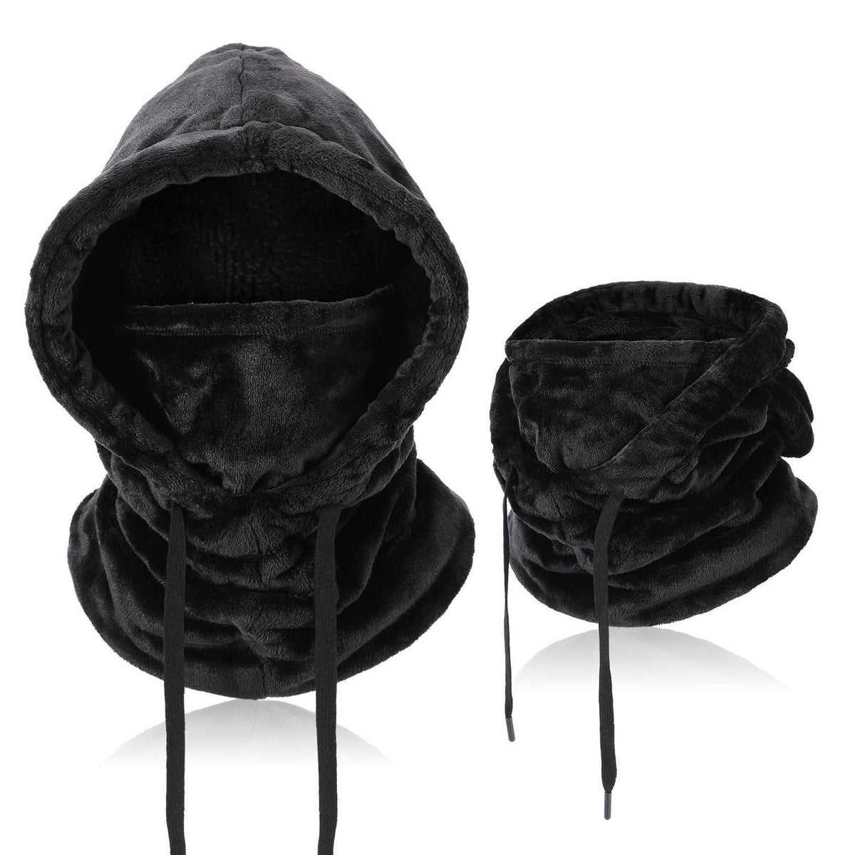 Sturmhaube Winter Mütze Fleece, Winddicht & Warm für Herren Damen