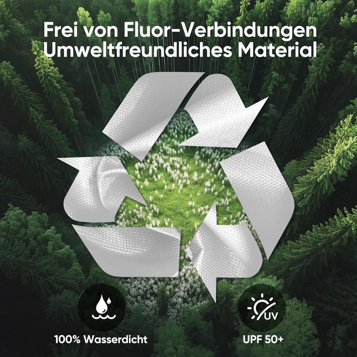 Faltpavillon 3x3m wasserdicht – Partyzelt für Garten & Events