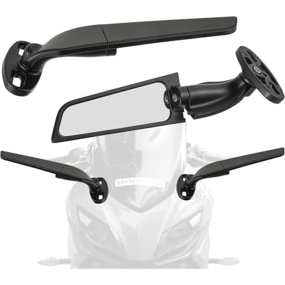 Motorrad Spiegel 360° drehbar – Seitenspiegel für Roller & Moped