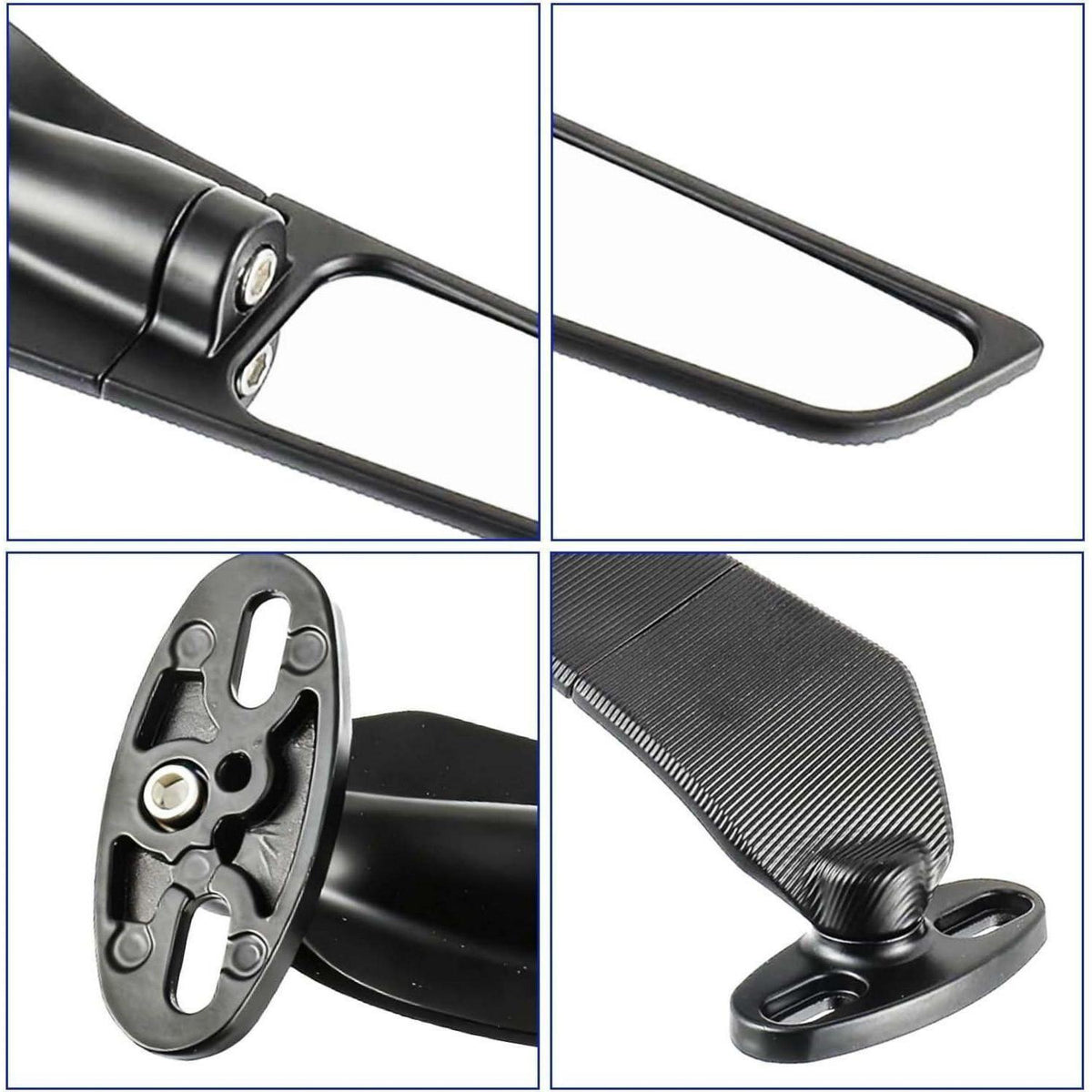 Motorrad Spiegel 360° drehbar – Seitenspiegel für Roller & Moped