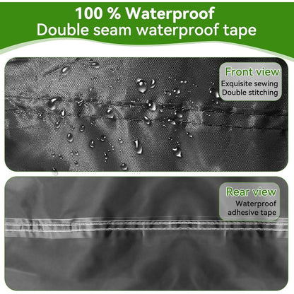 Veranda-Schaukel Abdeckung 600D Wasserdicht & Winddicht