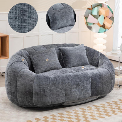 Sitzsack Sofa Grau – Bequemer Lounger für Entspannung