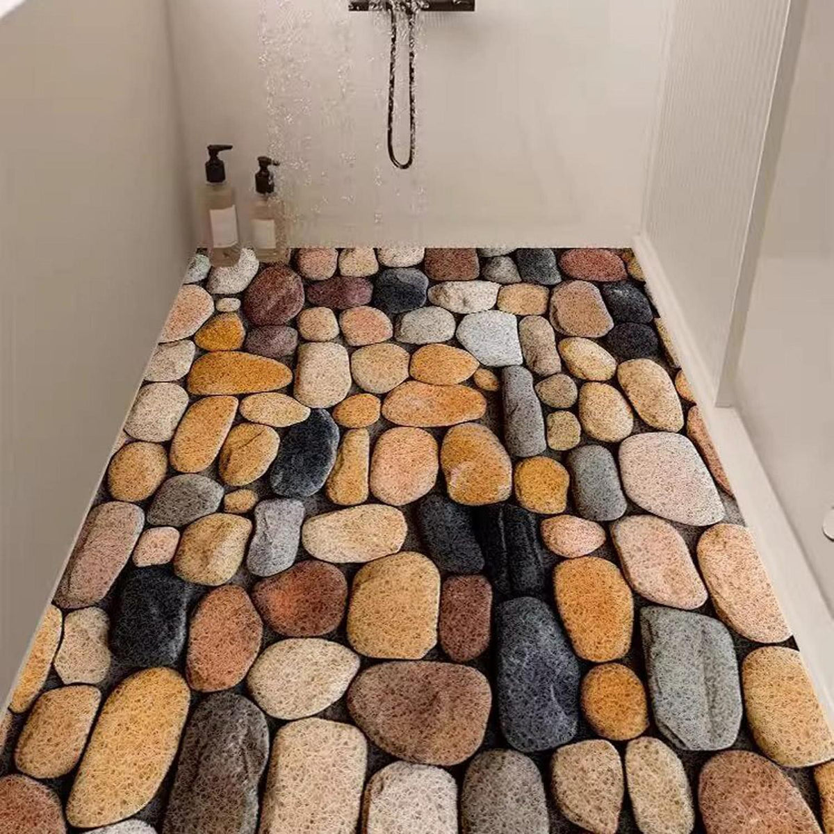 Rutschfeste Duschmatte 120x150 cm – Schnelltrocknend & Maßanpassbar