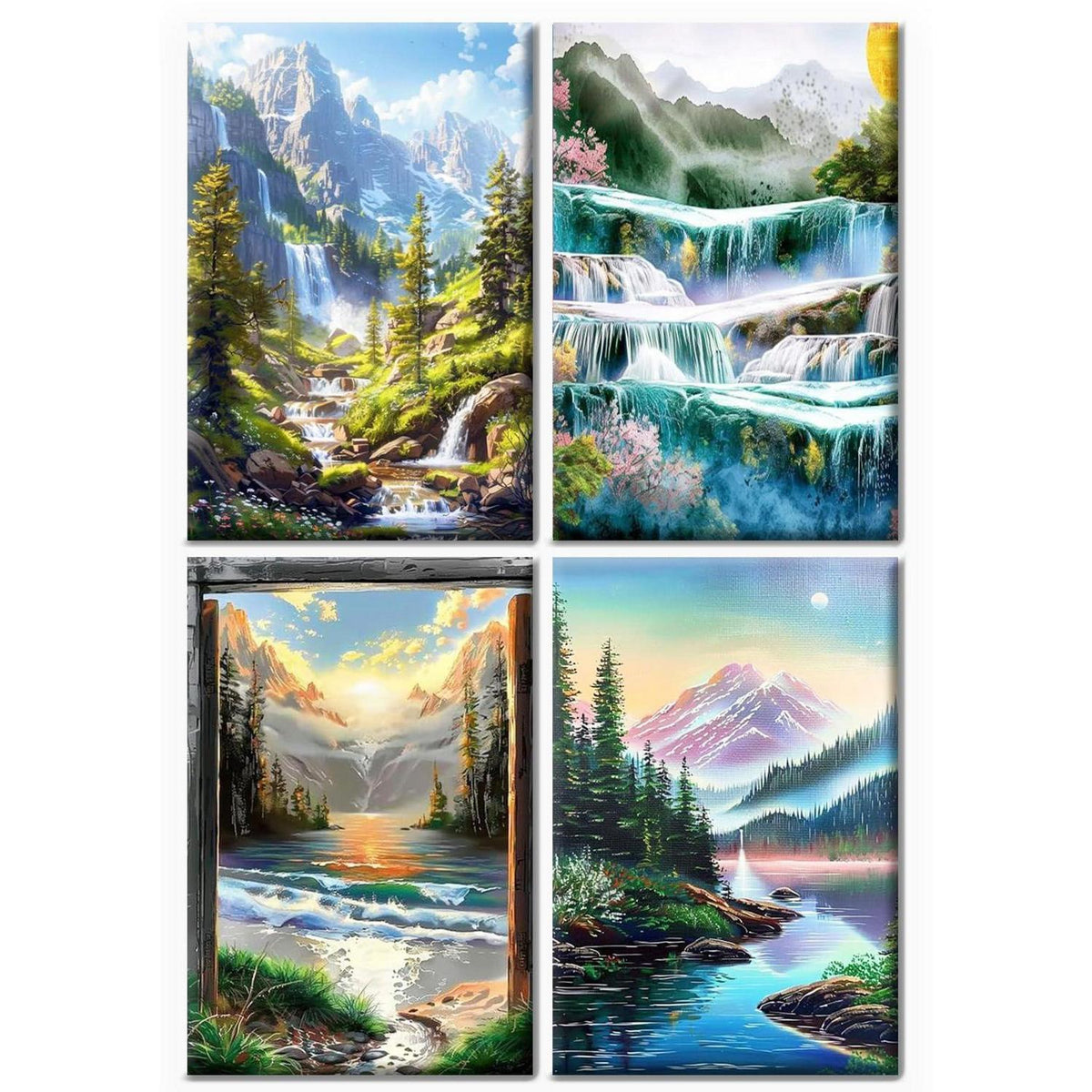 5D Diamant Painting Set Erwachsene – 30x40cm Bastelbild