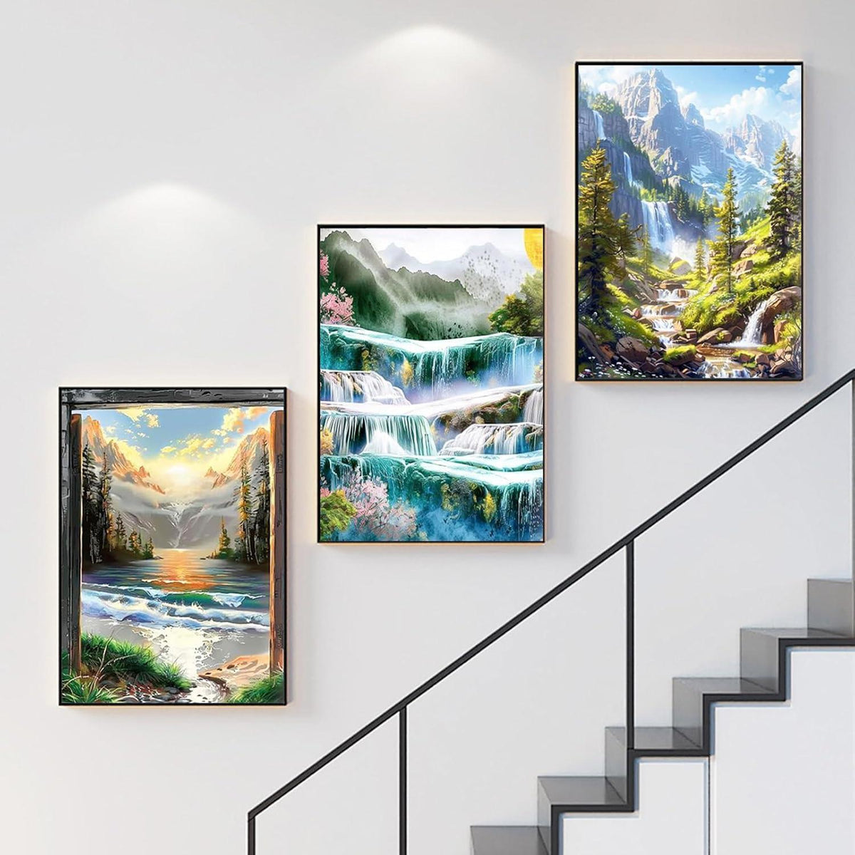 5D Diamant Painting Set Erwachsene – 30x40cm Bastelbild