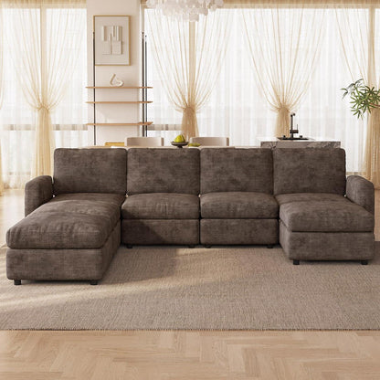 Modulares Cloud Sofa – 7-Sitzer, Weich & Bequem
