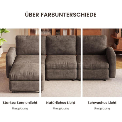 Modulares Cloud Sofa – 8-Sitzer, Weich & Bequem