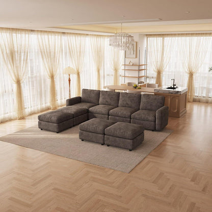 Modulares Cloud Sofa – 8-Sitzer, Weich & Bequem