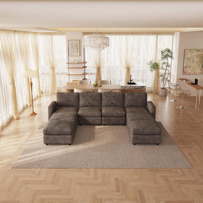 Modulares Cloud Sofa – 8-Sitzer, Weich & Bequem