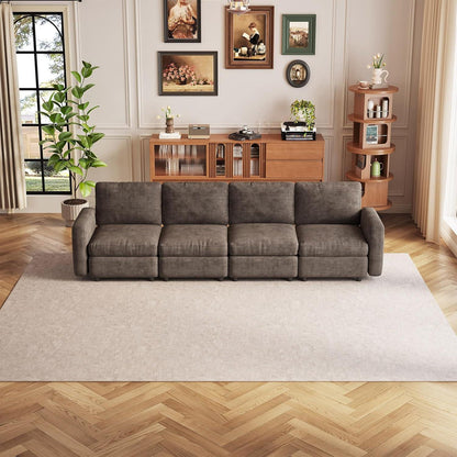 Modulares Cloud Sofa – Weiches Wohnzimmer Sofa für 4 Personen