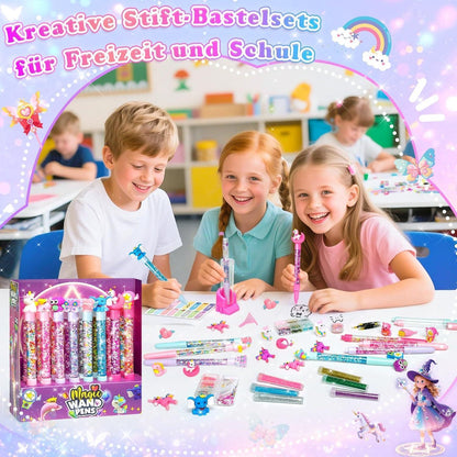 Bastelset Stifte Selber Machen für Kinder 5-12 Jahre | Geschenk Mädchen
