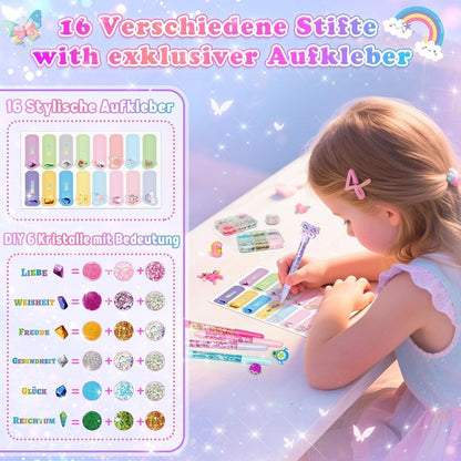 Bastelset Stifte Selber Machen für Kinder 5-12 Jahre | Geschenk Mädchen