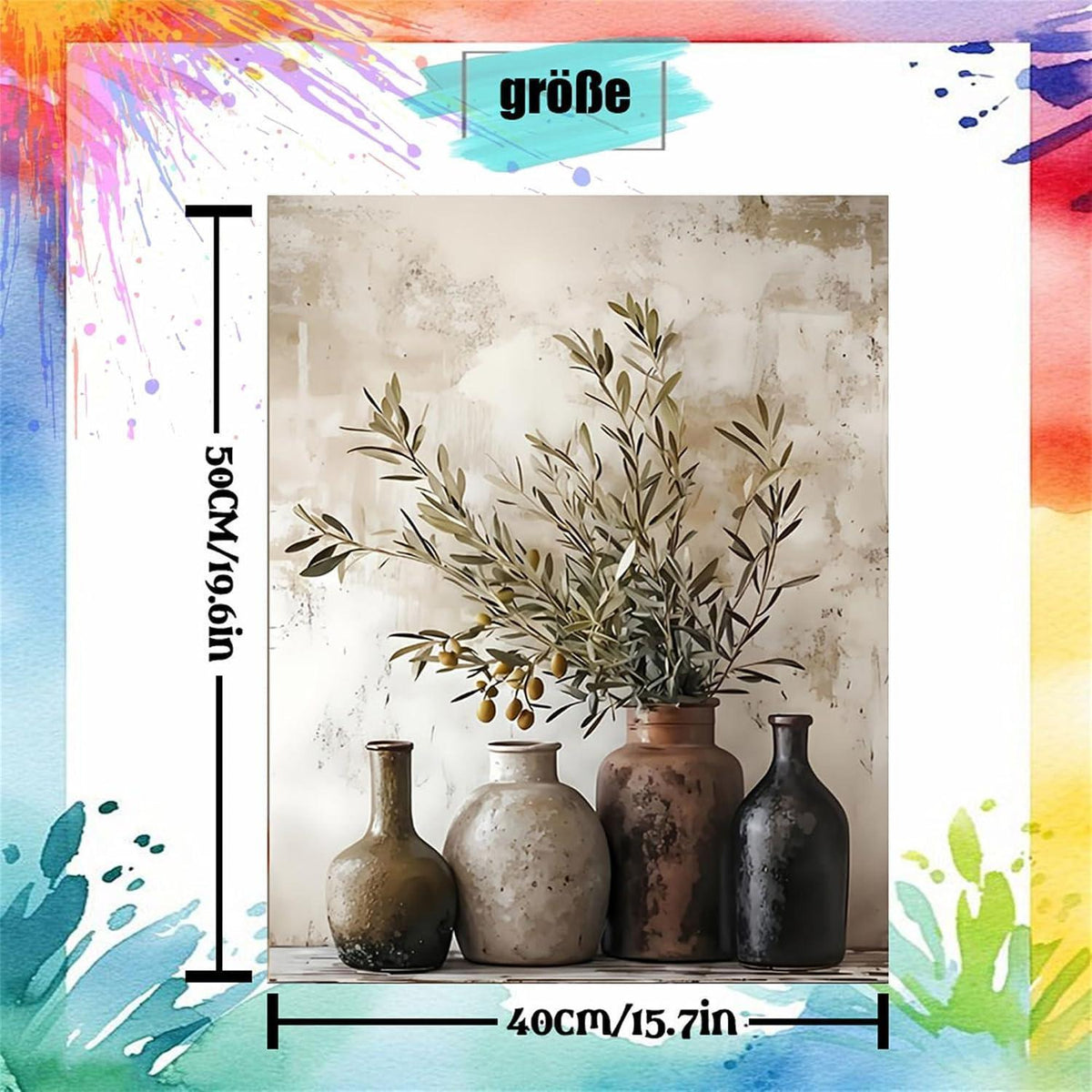 Malen nach Zahlen Erwachsene – Chinesisches Blumenarrangement