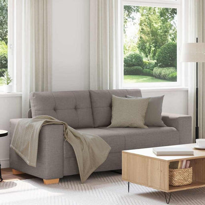 Modernes Sofa Taupe – Stoff Sessel für Wohnzimmer 140cm