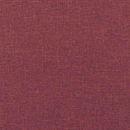 Modernes Sofa Weinrot 180 cm – Stoff & Wohnzimmer