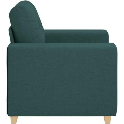 Modernes Sofa Dunkelgrün – Stoff Sessel für Wohnzimmer