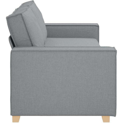 Modernes Sofa 180 cm – Hellgrau für Wohnzimmer