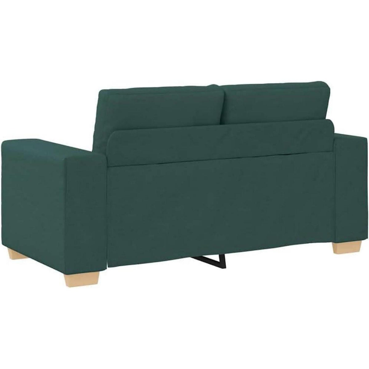 Modernes Sofa Dunkelgrün – Stoff Sessel für Wohnzimmer 120cm