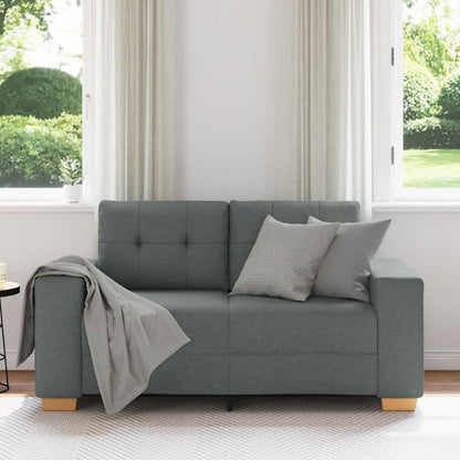 Modernes Sofa Dunkelgrau – Stoffsofa für Wohnzimmer 120cm