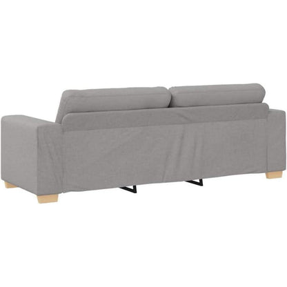 Modernes Sofa Wolkengrau 180 cm – Bequemes Wohnzimmer Sofa