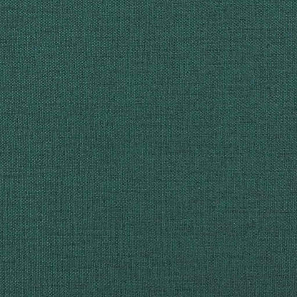 Dunkelgrünes L-förmiges Sofa mit Bank – Modernes Wohnzimmer Sofa