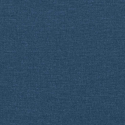 Blaues L-förmiges Ecksofa mit Stoffbezug 173x131x67cm