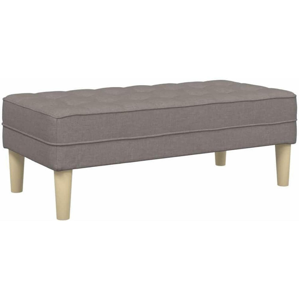 L-förmiges Ecksofa Taupe – Stoffsofa 173x131x67cm