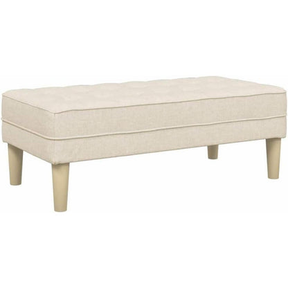 L-förmiges Ecksofa Leinen Stoffsofa 173x131x67 cm