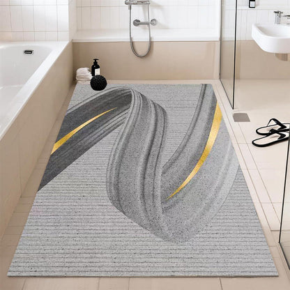 Rutschfester Duschteppich Luffa 140x160 cm mit Ablaufloch