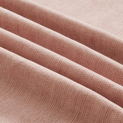 Mittelalter Ecksofa U-Formig 3-Sitzer Rosa mit Ottomane & Rüschenschürze