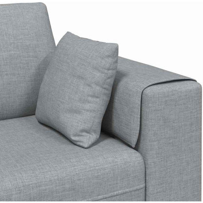 Ecksofa mit Schlaffunktion | Grau | 250x188x76 cm