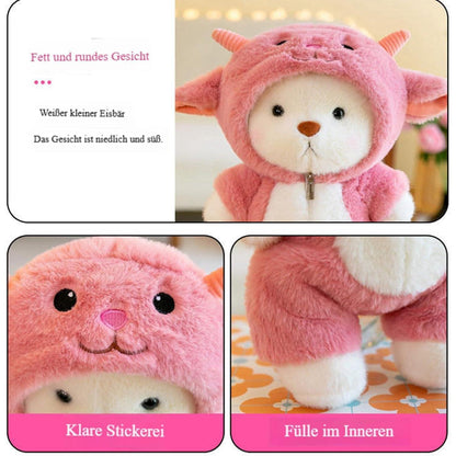 Schaf Kuscheltier 30cm Rosa - Flauschiges Stofftier & Teddybär