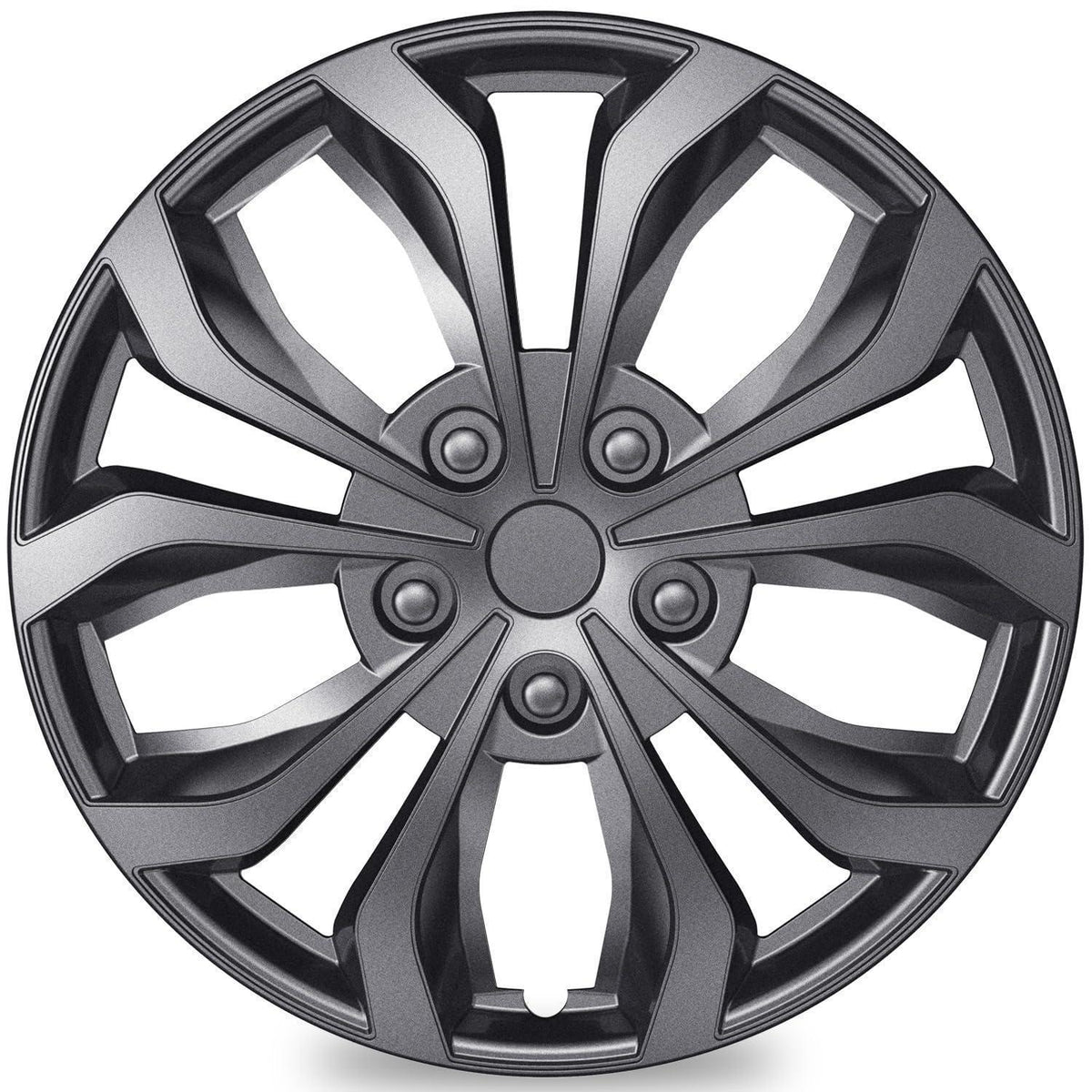 16 Zoll Radkappen Set Grau – Universal Radzierblenden
