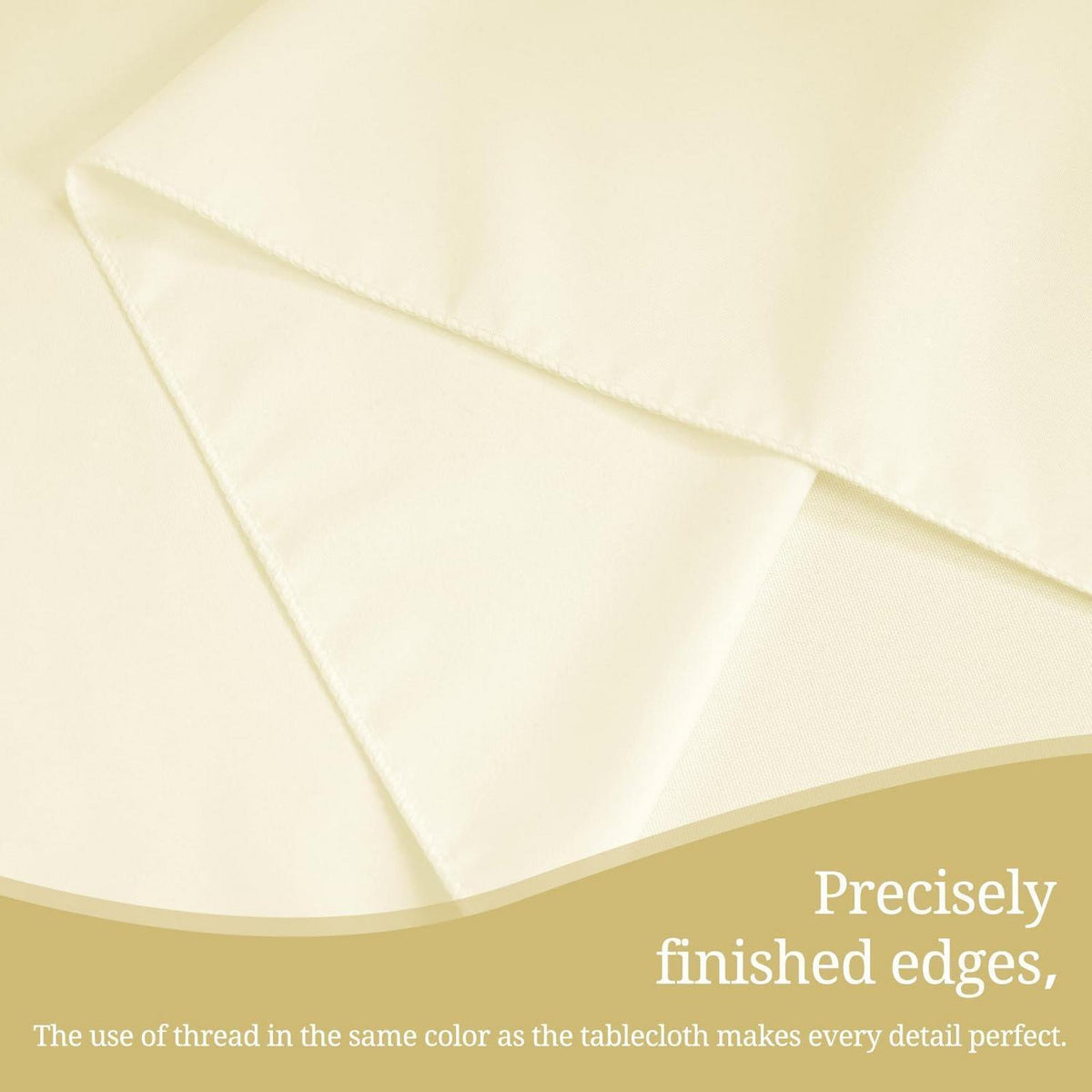 10x Biertisch Tischdecke Beige – Wasserabweisend & Waschbar 250x100cm