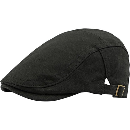 Schiebermütze Herren Damen – Verstellbare Flatcap im Retro-Stil