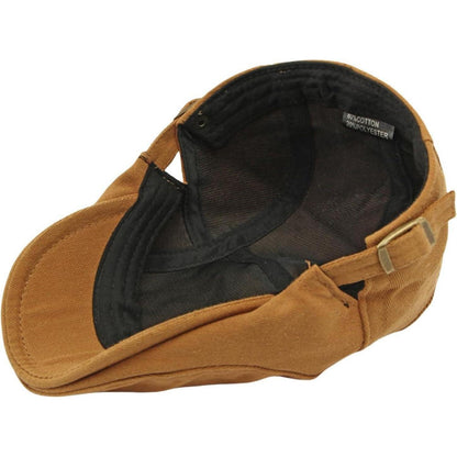 Schiebermütze Herren Damen – Verstellbare Flatcap im Retro-Stil