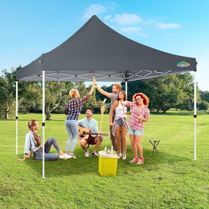 Faltpavillon 3x3 wasserdicht mit Seitenwänden & UV-Schutz