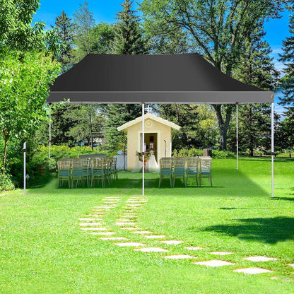 Faltpavillon 3x6m Wasserdicht mit Seitenwänden & Zubehör
