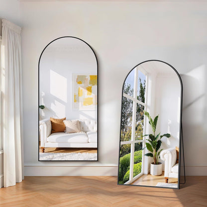 Großer Ganzkörperspiegel 180x86cm – Stehend, Hängend, Modern