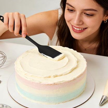 9er Set Silikon Schaber | Spatel & Löffel für Küche & Backen