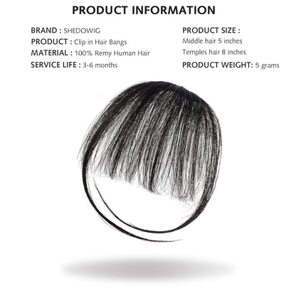 Echthaar Pony Clip-In – Natürlicher Look & Stylingfreiheit
