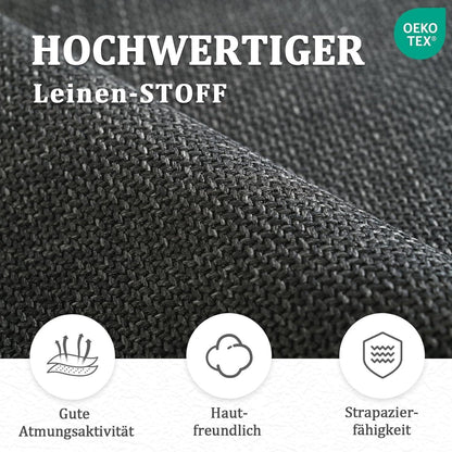 Drehbarer Esszimmerstuhl mit Armlehnen & hoher Rückenlehne