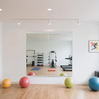 2x Ganzkörperspiegel 122x61cm – Fitness, Yoga & Wandmontage