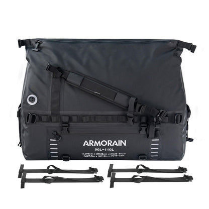 Wasserdichte Reisetasche 90-110L für Motorrad, Auto & Boot