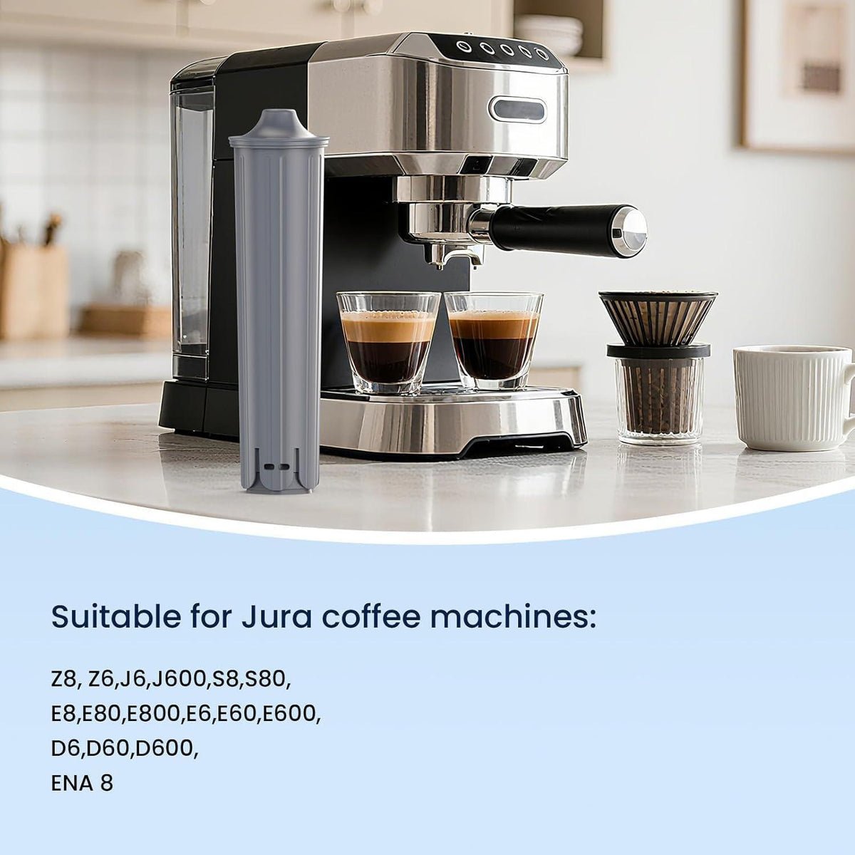 Wasserfilter für Jura Kaffeevollautomaten – 6er Pack